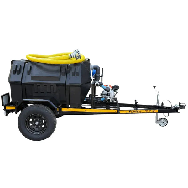 Honey sucker 1000l - Horizontal unbrake trailer