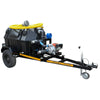 Honeysucker trailer 1000l Horizontal trailer unbrake