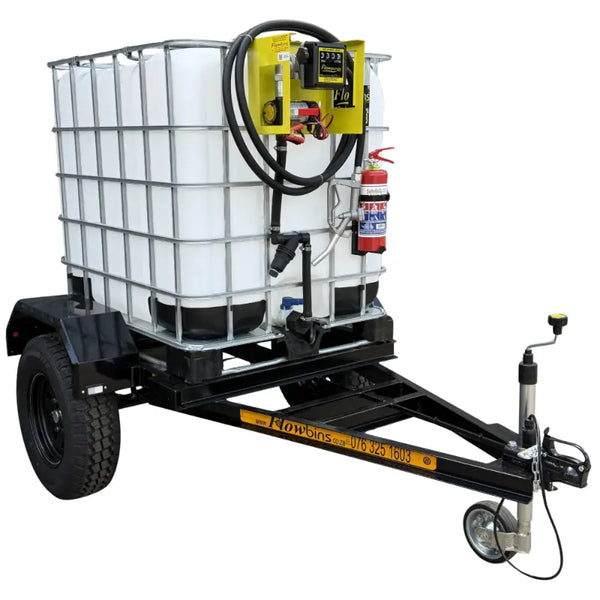 Diesel Bowser with unbraked trailer