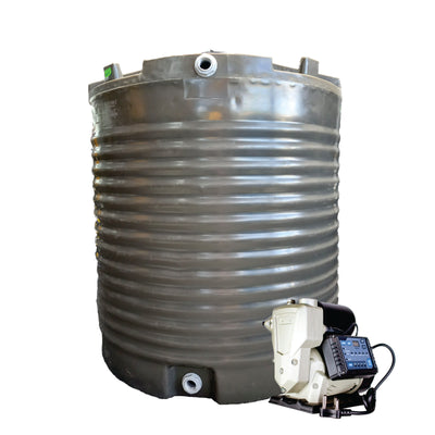 2200l Slim tank and VSP .75KW Booster Pump System (with VSD)