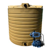 Water tank combo basic: 10 000l water tank & 0.37 Econo Booster pump kit