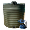 Water tank combo basic: 10 000l water tank & 0.37 Econo Booster pump kit