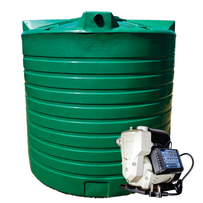 10 000l Water tank and VSP 1.5KW Booster Pump System (with VSD)