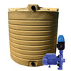 10 000l Water tank and 1.1kw Monoblock Water Pump & Controller