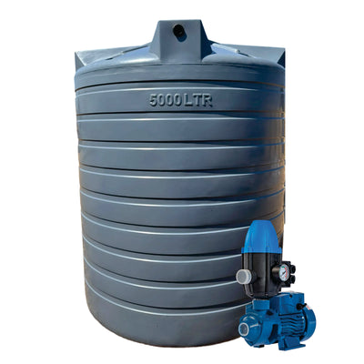 10 000l Water tank and 0.75kw Peripheral Water Pump &Controller