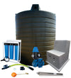 Water tank Combo Full House: 10 000l Water tank & 0.37kw Peripheral Water Pump