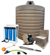 Water tank Combo Full House: 10 000l Water tank & VSP 0.75KW Booster Pump System (with VSD)