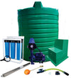 Water tank Combo Full House: 10 000l Water tank & 0.75kw Monoblock Water Pump kit