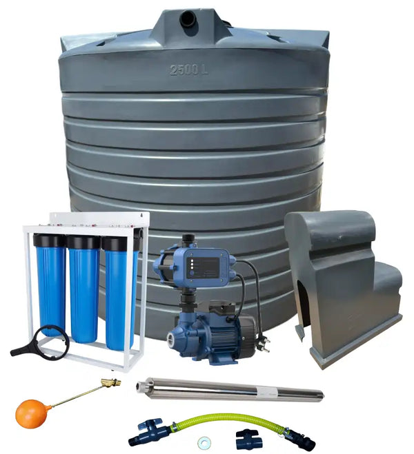 Water tank Combo Full House: 15 000l Water tank & 0.37kw Econo Peripheral Water Pump