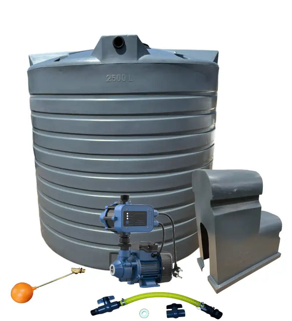 Water tank Combo Executive: 10 000l Water tank & 0.37kw Econo Peripheral Water Pump