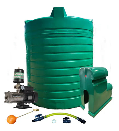 Water tank Combo Executive: 5000l Water tank and 1.5kw Intelli VSD Booster pump