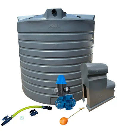 Water tank Combo Executive: 10 000l Water tank & 0.37kw Peripheral Water Pump