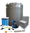 Water tank Combo Full House: 2200l Water tank & 0.37kw Econo Peripheral Water Pump
