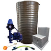 Water tank Combo Executive: 1200l slim tank & 1.1kw Monoblock Water Pump kit
