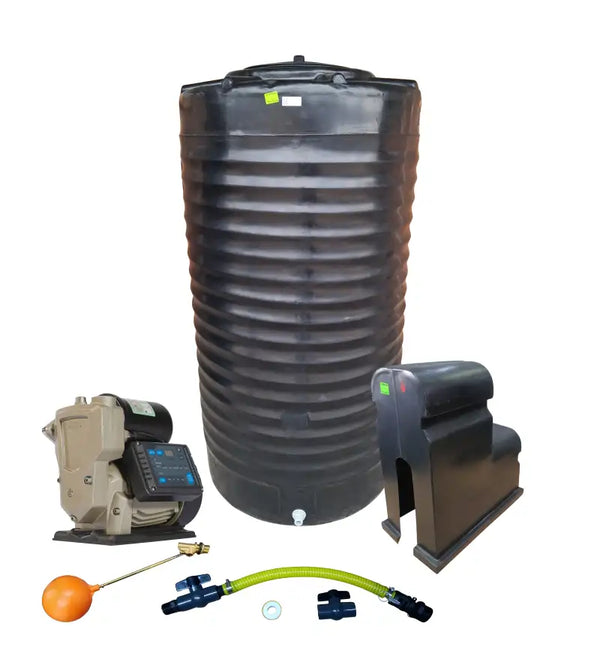 Water tank Combo Executive: 1200l Slim tank & VSP 0.75KW Booster Pump System (with VSD)