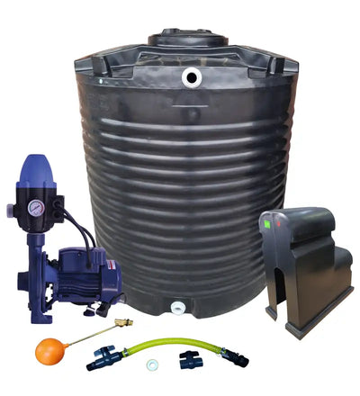 Water tank Combo Executive: 2200l Water tank & 1.1kw Monoblock Water Pump kit