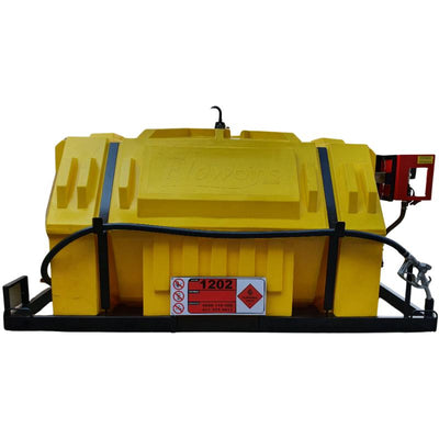 2500lt Diesel bowser 40lt per minute diesel pump skid 