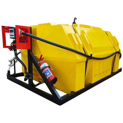40lt 2500lt Diesel bowser skid