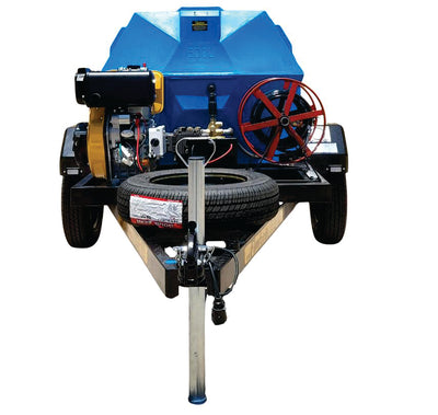500L Jetting Machine Trailer Horizontal unbraked