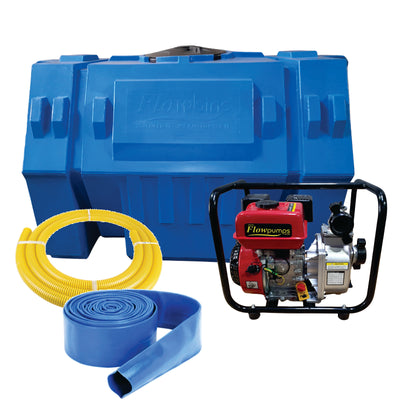2500l Horizontal Water Transport tank combo