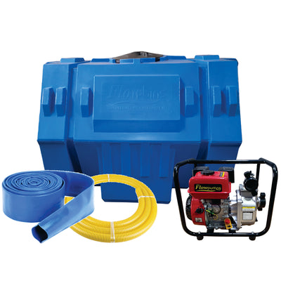 500l Horizontal Water Transport tank combo
