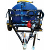 2500l Water Bowser trailer 9.5bar-3-outlet braked