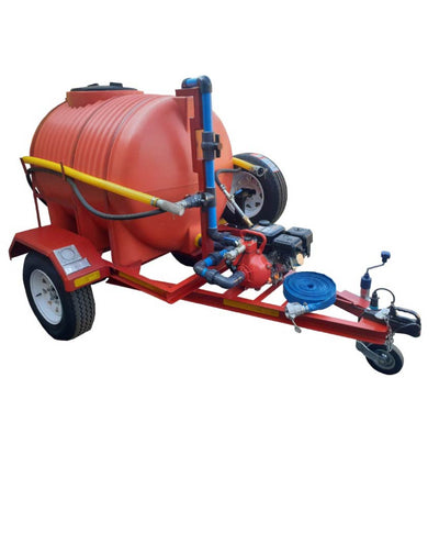 1000l water trailer 9.5bar