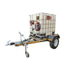1000lt Diesel bowser trailer 40lpm 12v basic flowbin braked