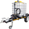 braked fire fighter trailer unit