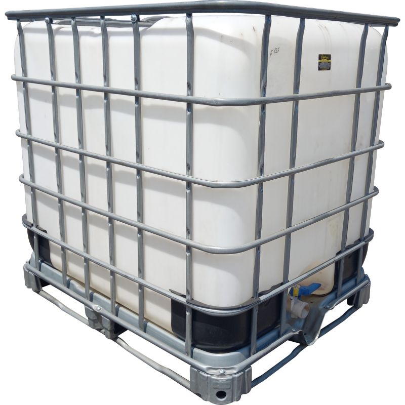 Used 1000l Flowbin tank (F125) Fertilizer grade | Flowbins - Flowbins