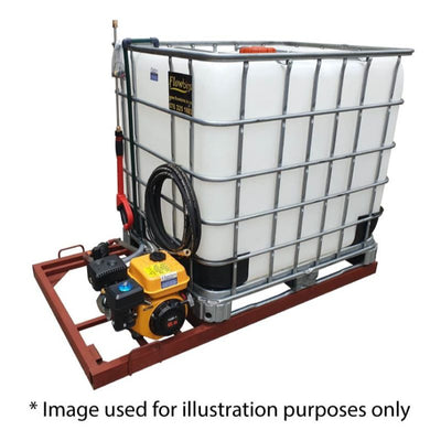 1000lt High pressure washer - flowbin unit