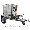 1000lt Pressure washer trailer unit.