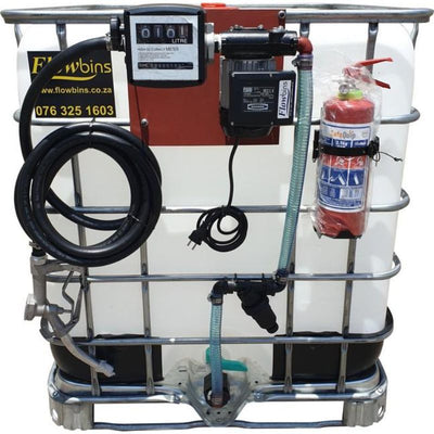 1000lt Mobile Diesel bowser unit -56lpm 220v