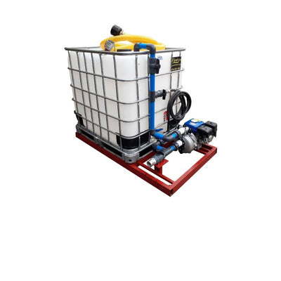 100lt Water bowser 7.5 bar 1 outlet flowbin unit