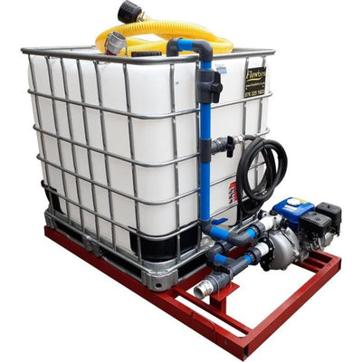 100lt Water bowser 7.5 bar 1 outlet flowbin unit