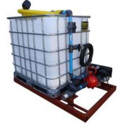 1000l water bowser 9.5 bar 1 outlet flowbin unit