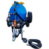 1000l fire fighter trailer unit - 7bar 1 outlet horizontal braked unit with spare wheel