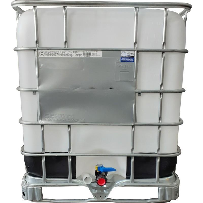 NC255 RE-FITTED 1000l Flowbin™ tank (NC255) Chemical grade (Un Approve ...