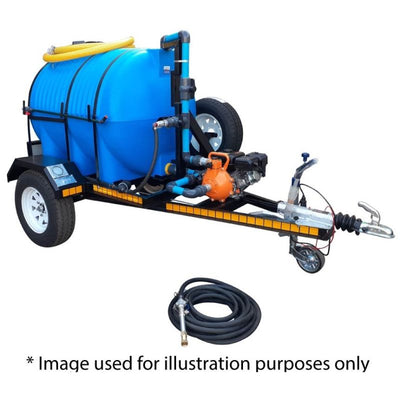 1000 litre mobile watertrailer unit