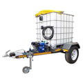 1000l water bowser  trailer 2.5bar - 1 outlet unbraked unit