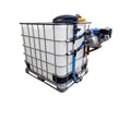 1000l mobile water tank 2.5bar 1 outlet compact unit