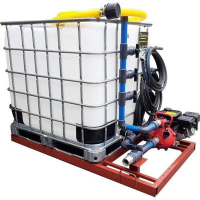 1000lt Fire fighter 9.5 bar 3 outlet flowbin unit