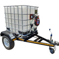 1000lt Diesel bowser trailer 40lpm 12v basic flowbin unbraked unit