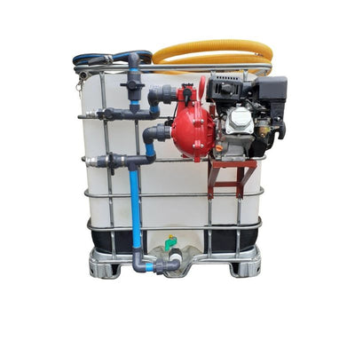 1000l Vuur vegter 9.5 bar 1 outlet compact unit