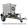 1000lt Pressure washer trailer unit.