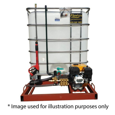 1000lt High pressure washer - flowbin unit