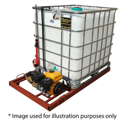 1000lt High pressure washer - flowbin unit