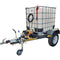 1000lt High pressure washer trailer 186bar petrol flowbin brake unit