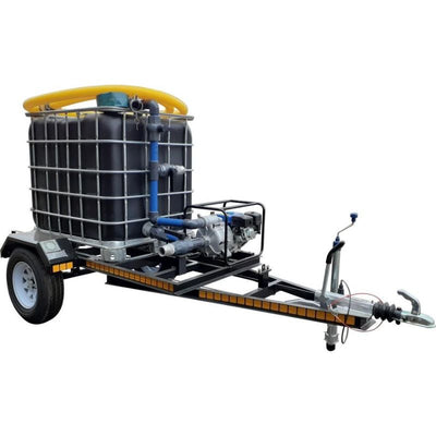 1000lt Honey sucker trailer unit braked