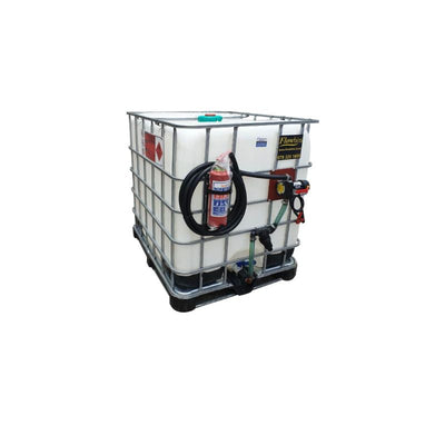 Quality 1000lt mobile Diesel tank with Flowbin Pump (40lpm 12v basic) For Sale in Gauteng